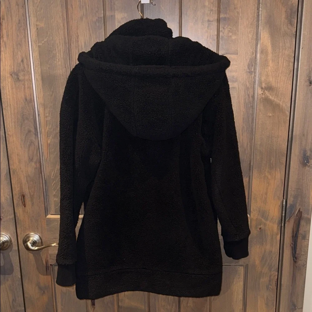 Athleta Black Teddy Jacket - Picture 4 of 4